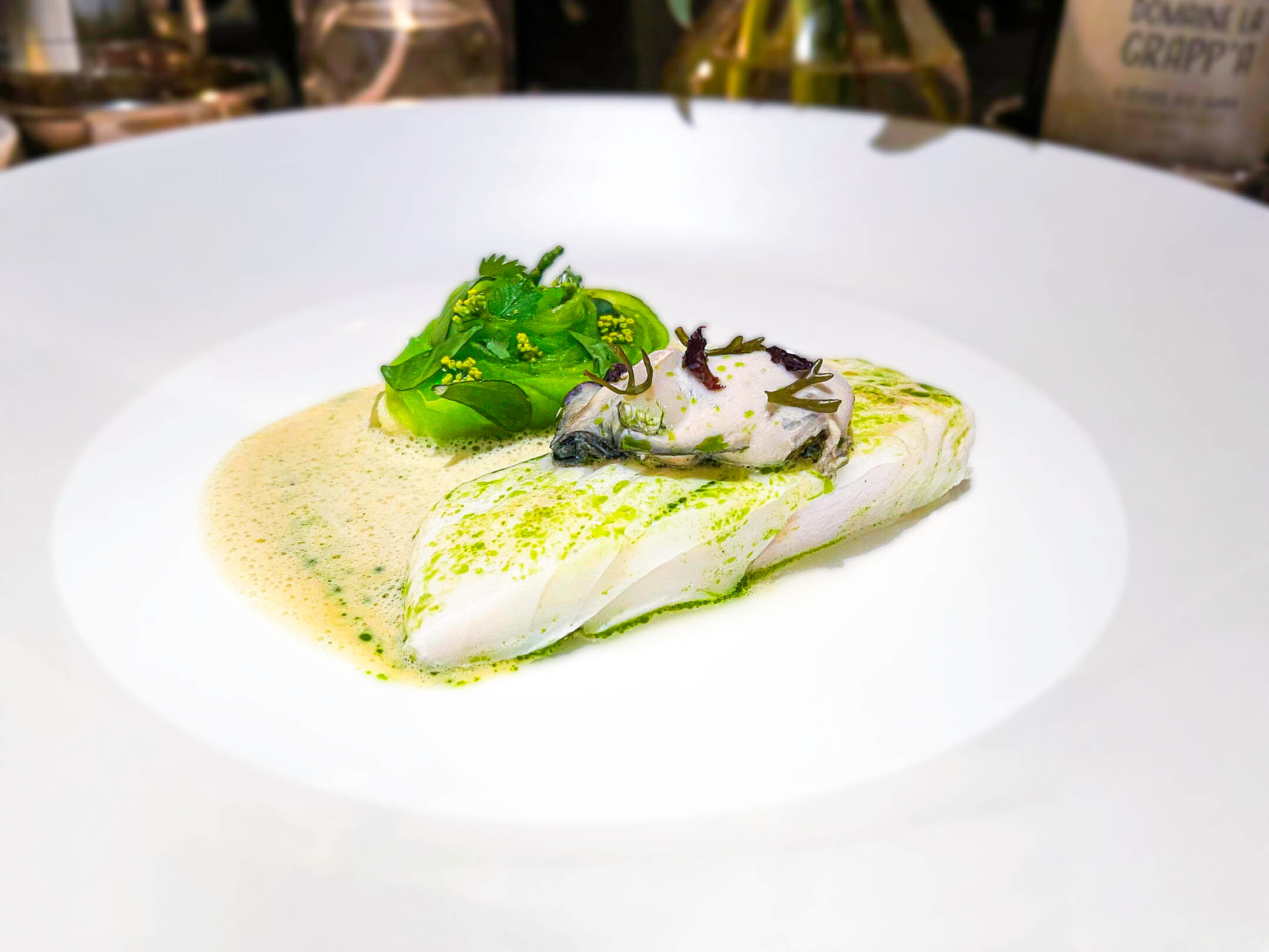 10.05.2024 Core ⭐️⭐️⭐️ Cornish Turbot Cucumber Kelp Oysters 2